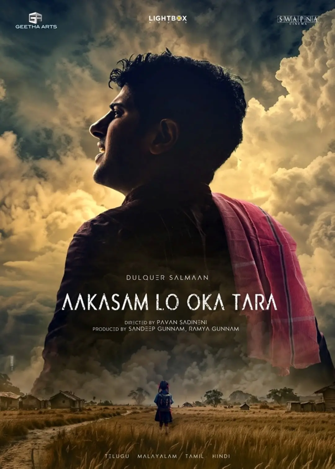 Poster of 'Aakasam Lo Oka Tara' | Phpto: facebook.com/DQSalmaan