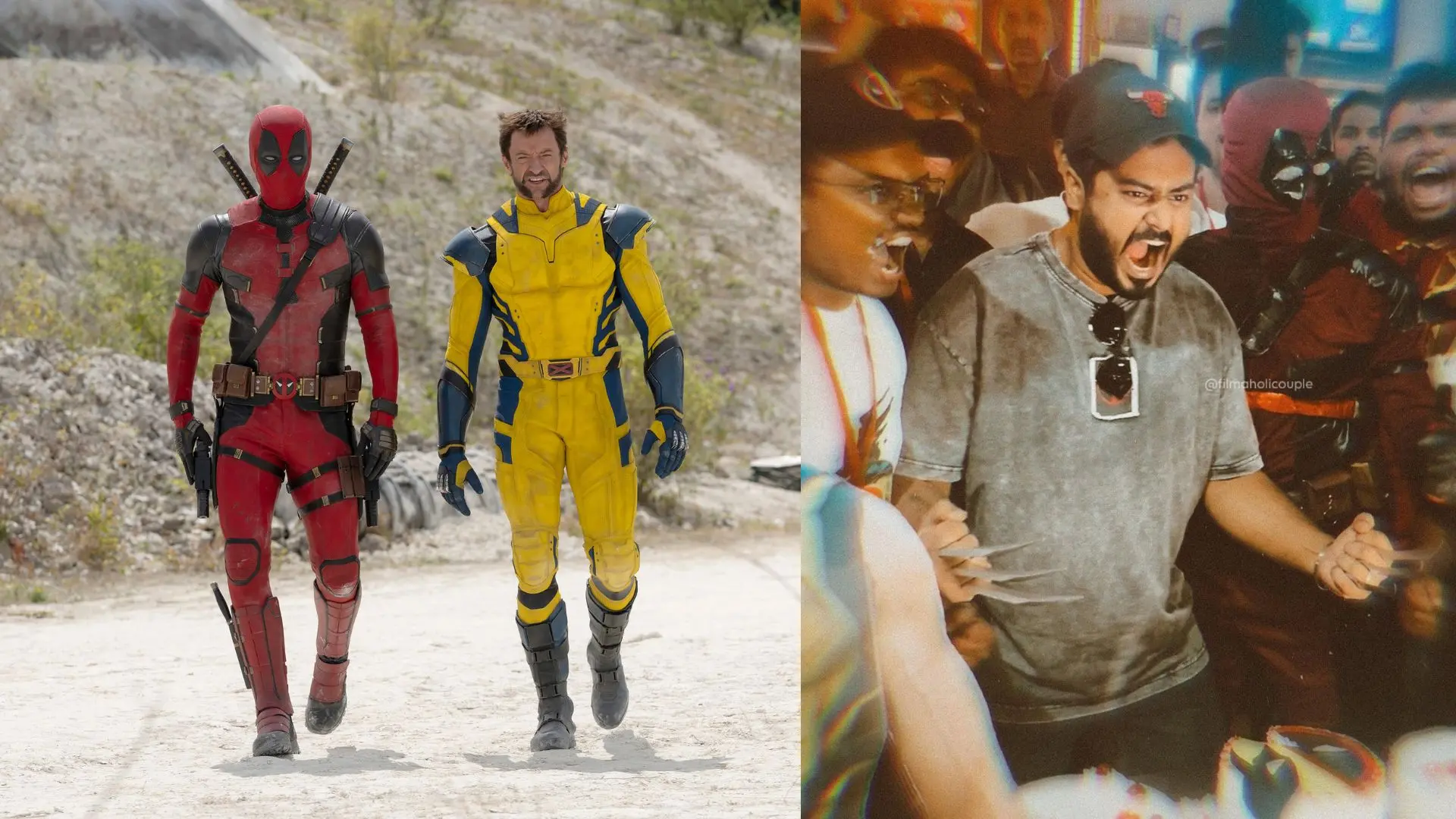 Deadpool and Wolverine, Gokul Suresh as Wolverine | Photo: AP, instagram/filmaholicouple