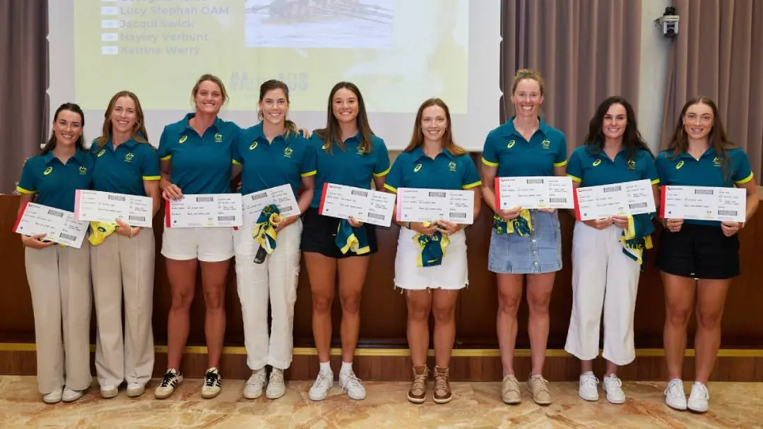 Australian team participating in Paris Olympics games | Photo: X/AUS Olympic Team