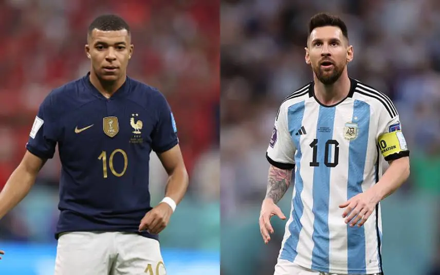From (L) Kylian Mbappe and Lionel Messi. | Photo: gettyimages