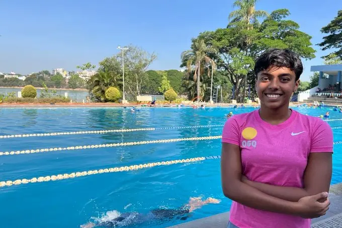 At age of 14, swimmer Dhinidhi Desinghu to represent India at Paris Olympics