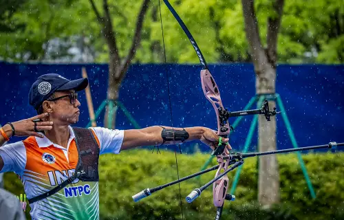 Indian archer Tarundeep Rai | Photo: PTI