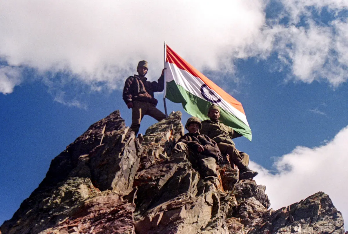Indian army soldiers are seen at Tiger Hill in the Drass-Kargil area of Ladakh | Filephoto: PTI