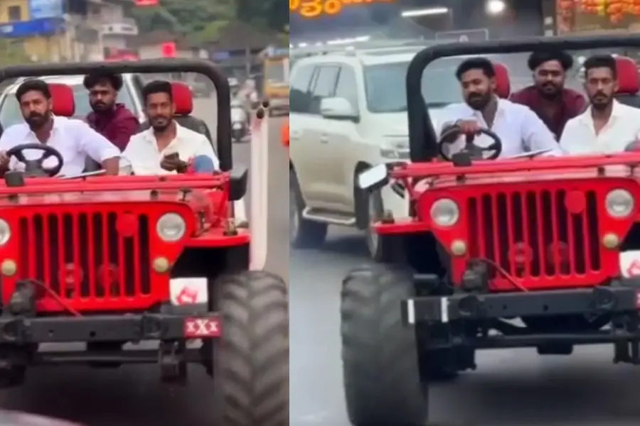 Akash Thillankeri’s controversial jeep ride: MVD takes action against owner of vehicle
