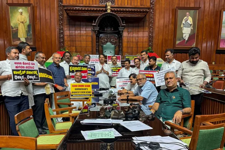 MUDA scam: BJP, JD(s) hold all-night protest in Karnataka Assembly