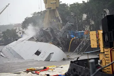 INS Brahmaputra fire: Body of missing sailor found