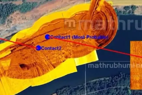 K'taka landslide: Indian Navy's sonar receives strong signals from river