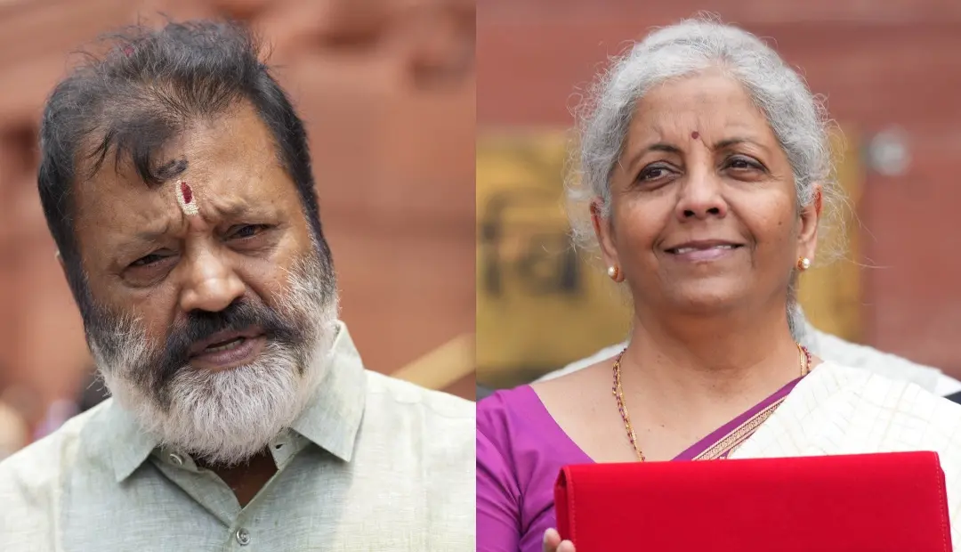 Suresh Gopi, Nirmala Sitaraman | Photo: PTI