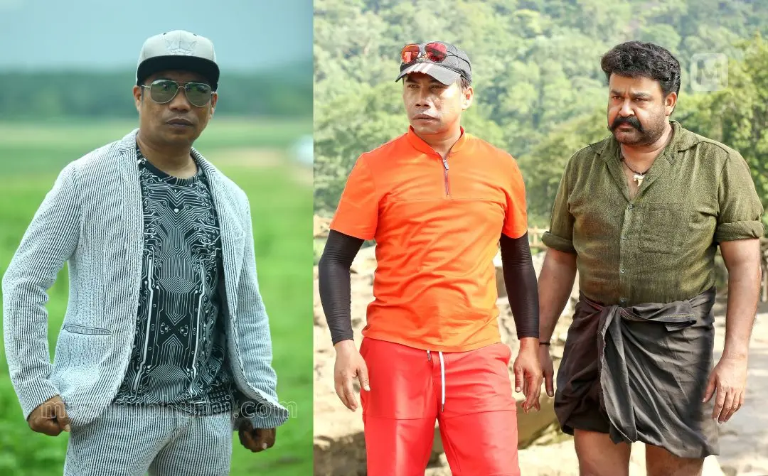 പീറ്റർ ഹെയ്ൻ, 'പുലിമുരുക'ന്റെ ചിത്രീകരണത്തിനിടെ പീറ്റർ ഹെയ്നും മോഹൻലാലും | ഫോട്ടോ: ഇ.എസ്. അഖിൽ, അഭിലാഷ്.എൻ \ മാതൃഭൂമി