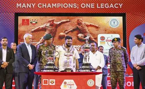 From the press conference of the 133rd Durand Cup 2024, held in Jamshedpur last week. | File Photo: PTI