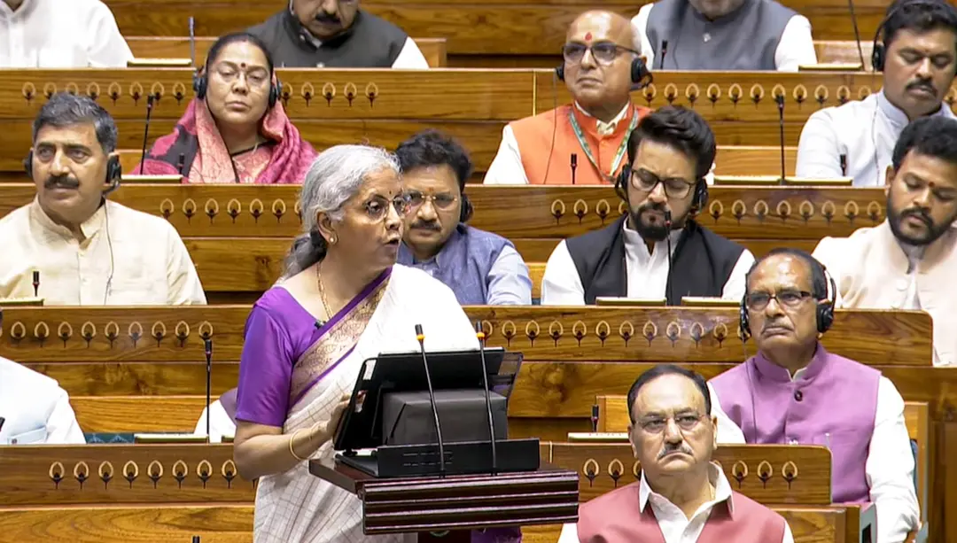 Finance Minister presenting the 2024 Union Budget | Photo: PTI