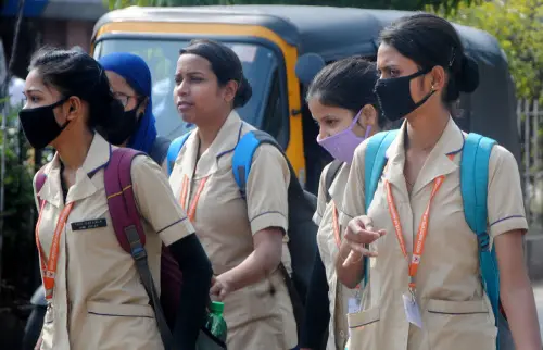 Nursing students. File photo for representation | Photo: PTI
