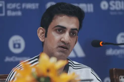 India men's cricket team head coach Gautam Gambhir, speaks during a press conference in Mumbai. | Photo: AP