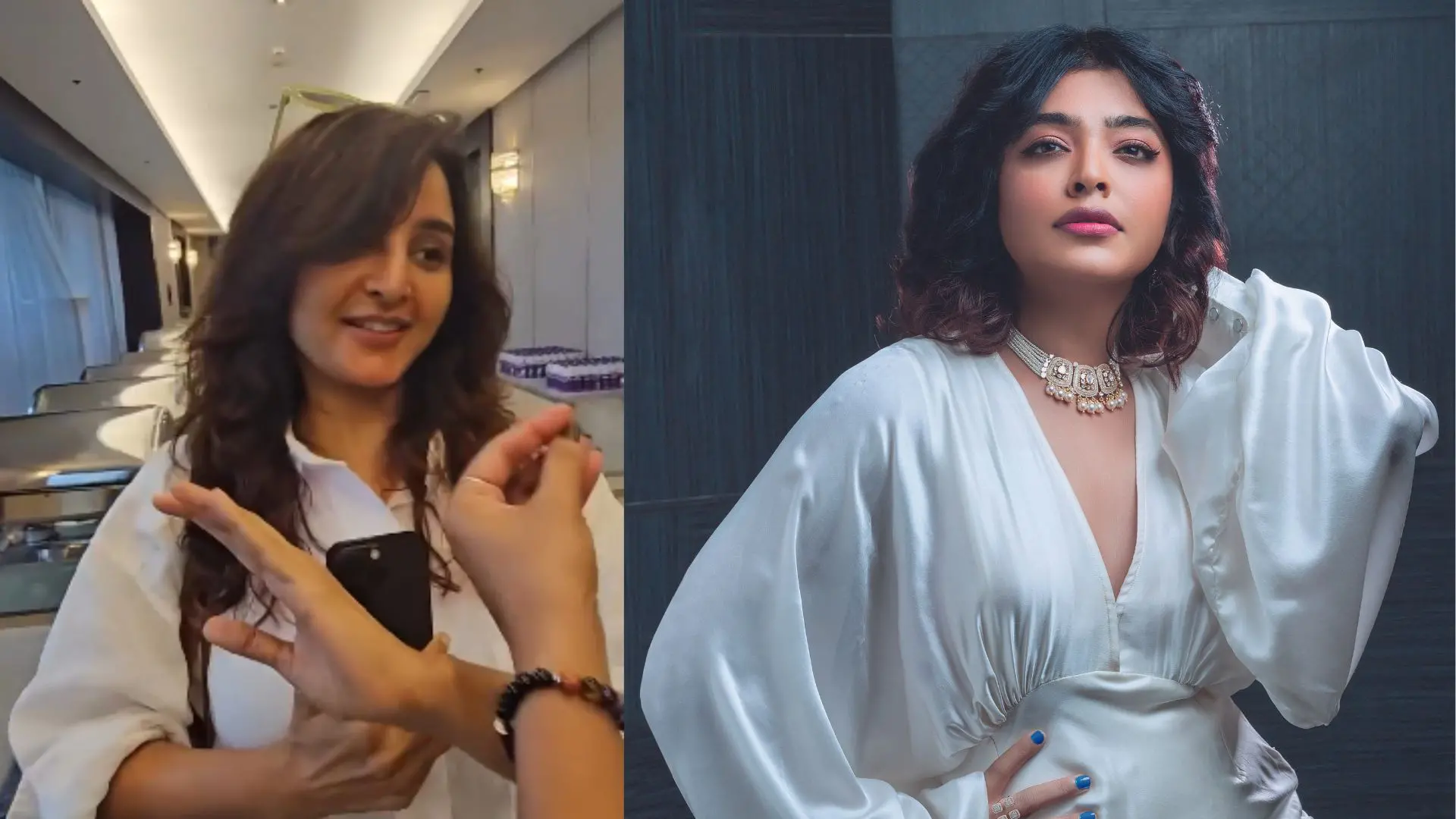 Manju Warrier from the viral video, Rima Kallingal | Photo: screengrab/instagram-rimakallinal, sidheekul akber