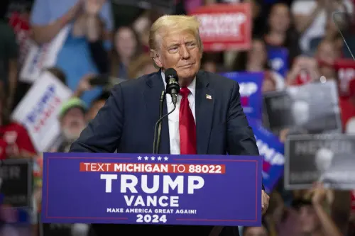 Donald Trump and J.D. Vance hold first joint campaign rally after the RNC