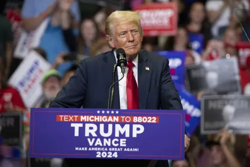 I took a bullet for democracy: Donald Trump in first rally after assassination attempt