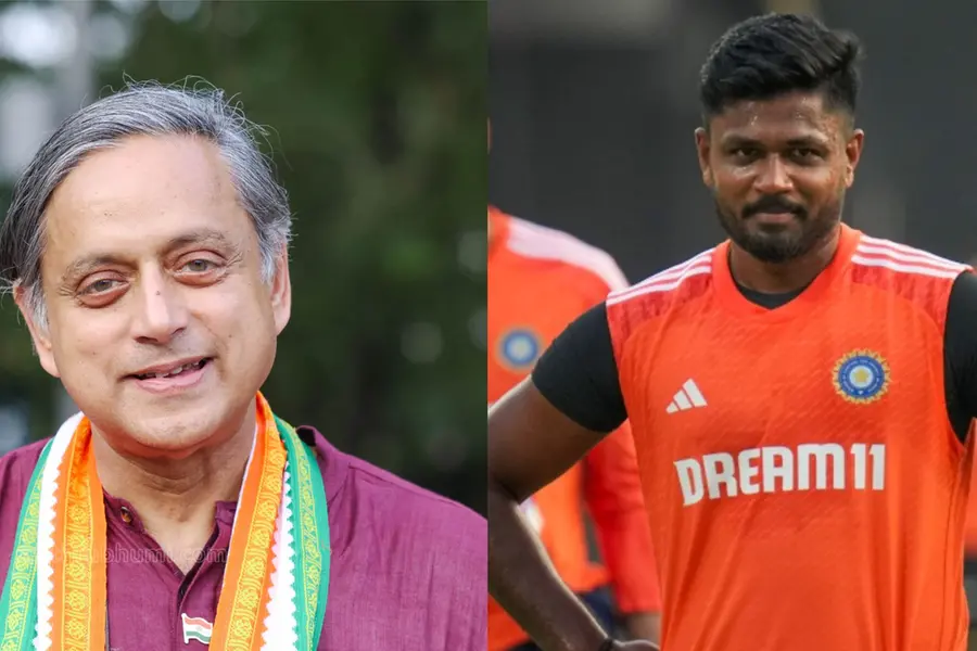 Tharoor questions Sanju Samson's exclusion from Indian squad for Sri Lanka tour