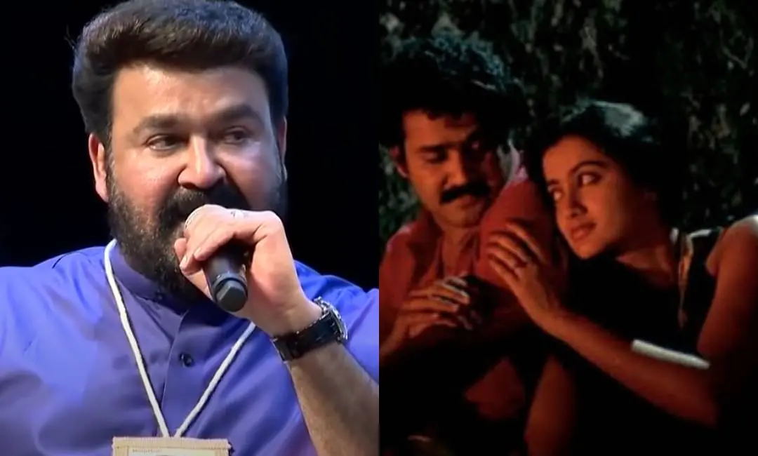 മോഹൻലാൽ, തൂവാത്തുമ്പികളിലെ രംഗം