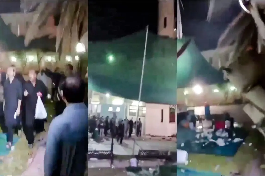 Visuals from the scene of the mass shooting in Muscat, Oman | Photo: AFP