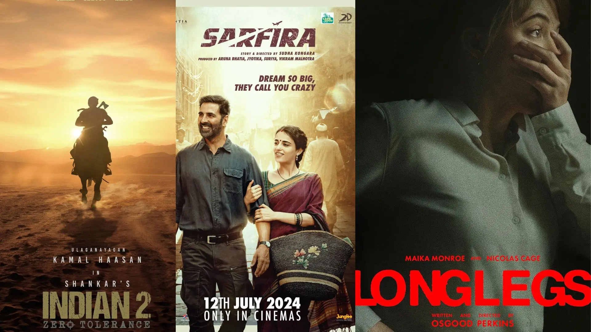 Indian 2, Sarfira, Longlegs