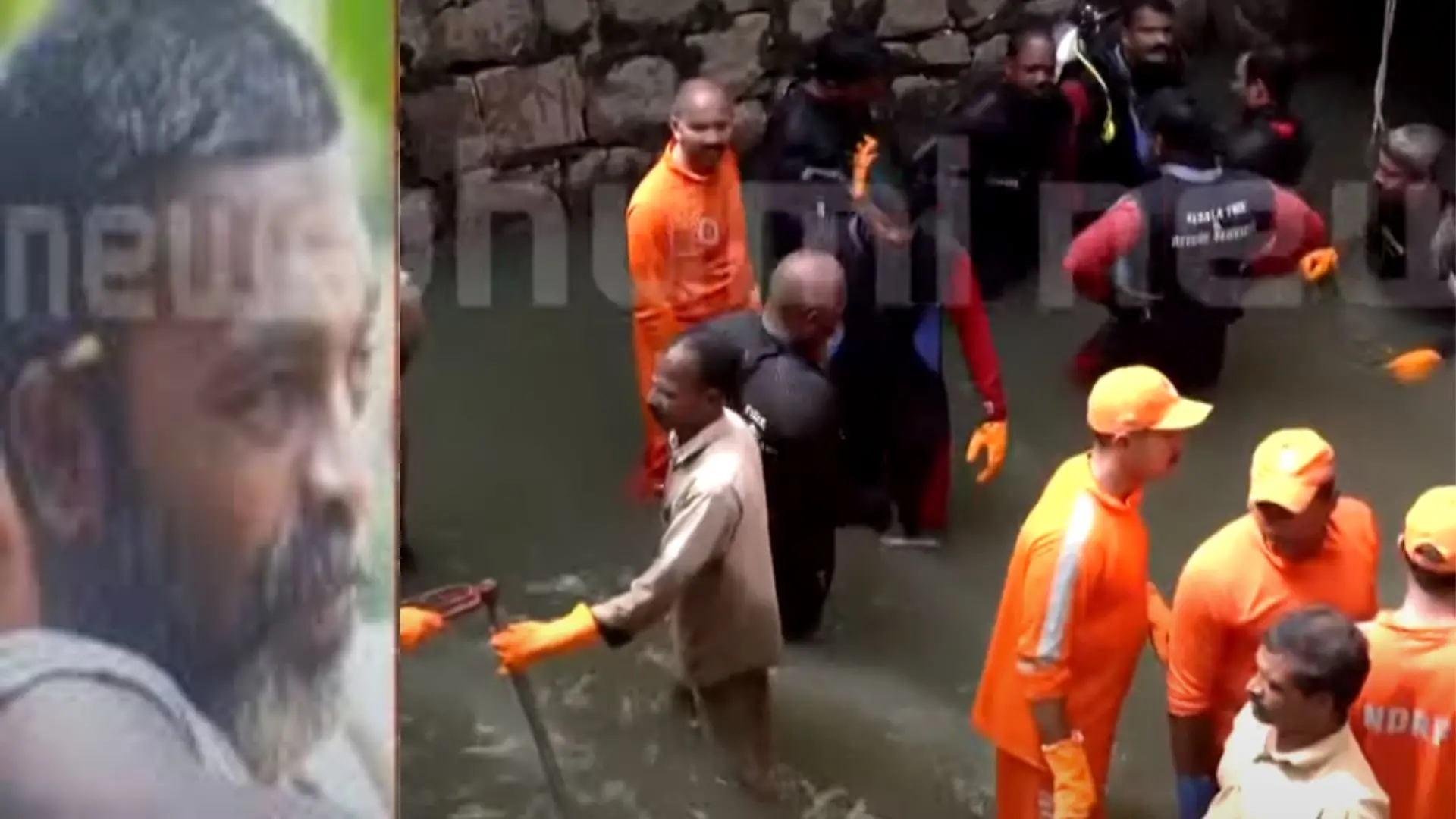 From (L) Joy, rescue operations underway | Screengrab