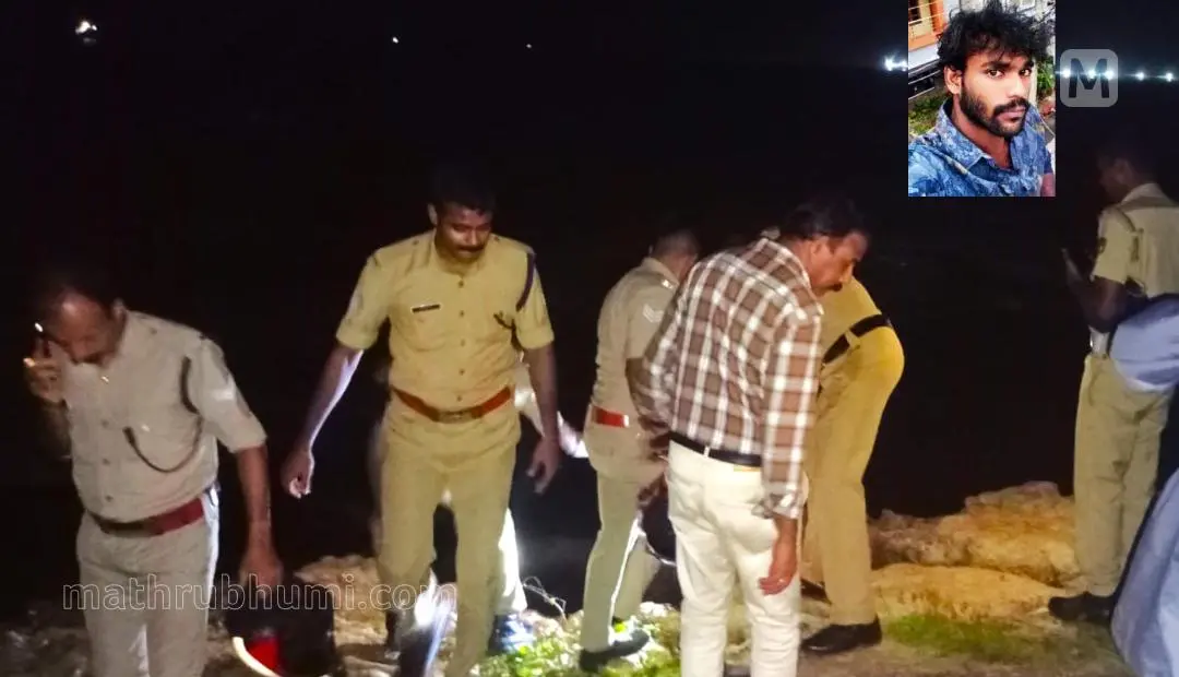 Police and fire force engaging in rescue mission, Ajesh (inset)