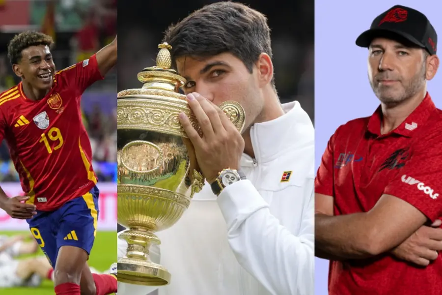 Spain celebrates triple triumph: Euro Cup comes home with Alcaraz's Wimbledon, Garcia's LIV Golf