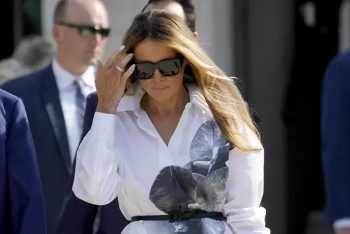 Rally shooter a 'monster', says Melania Trump