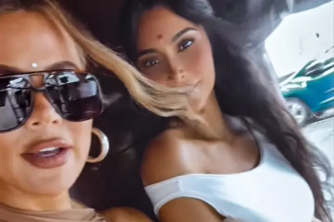 Kardashians attend Anant-Radhika wedding; shares fun ride in Mumbai auto-rickshaw | Watch
