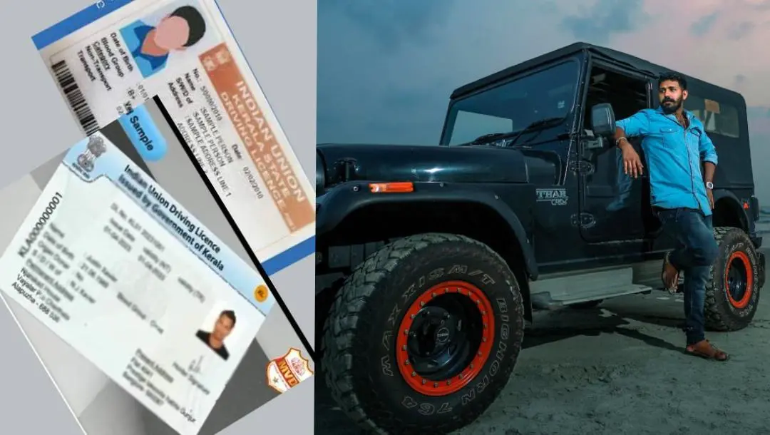 Akash Thillankeri, Model of license of Kerala