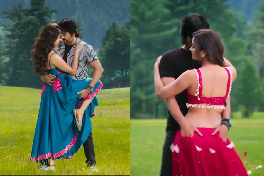 Ravi Teja faces backlash for vulgar romance with young actress