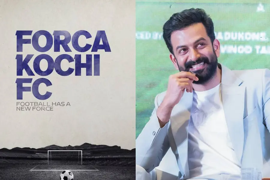 Forca Kochi FC: Prithviraj unveils name of his 'Super League Kerala' team