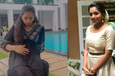 'Wishes are not enough...' Karikku actress announces pregnancy | Watch