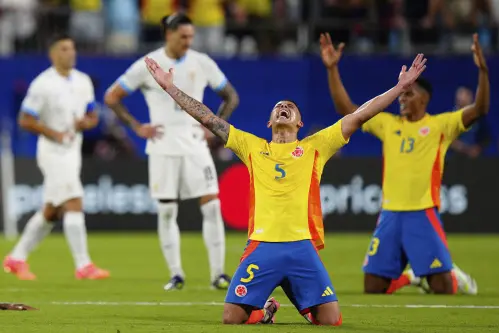 Colombia beats Uruguay, to face Messi’s Argentina in Copa grand finale