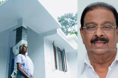 KPCC president Sudhakaran to hand over new house to Mariyakutty who took on Pinarayi Govt