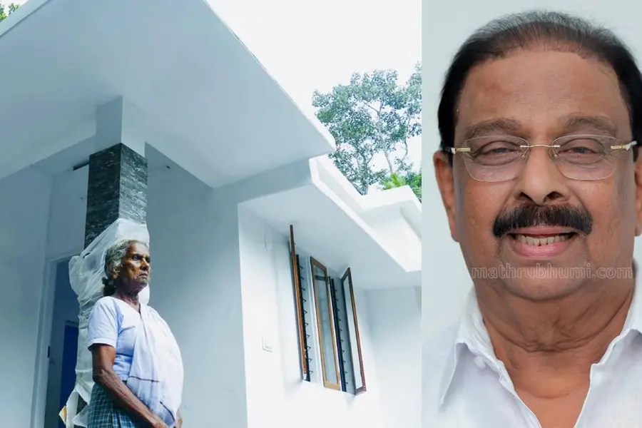 KPCC president Sudhakaran to hand over new house to Mariyakutty who took on Pinarayi Govt
