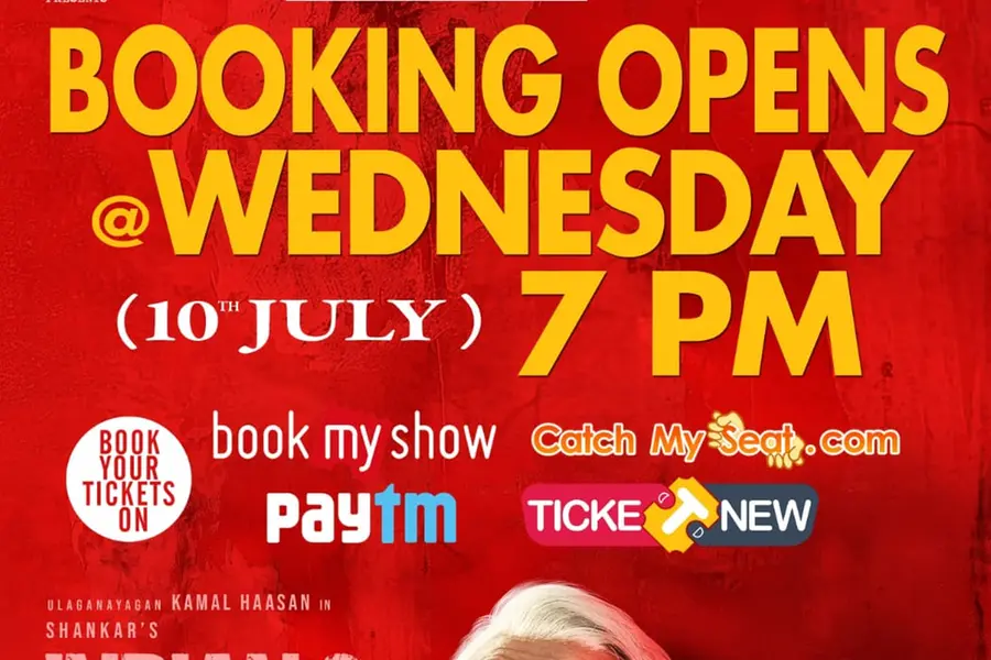 Indian 2 advance booking opens on July 10 in Kerala