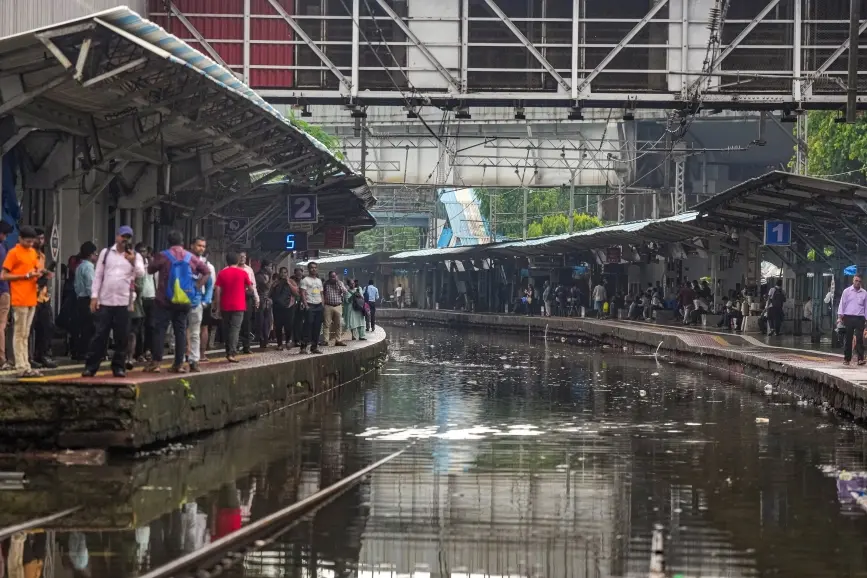Heavy downpour brings Mumbai to a standstill: transport disrupted, schools shut, woman dies