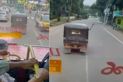 Auto driver who brandished sword at private bus arrested in Kondotty