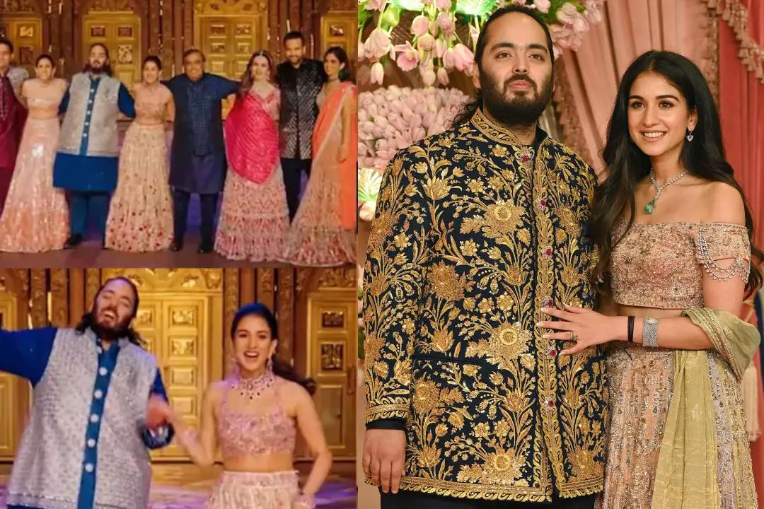Anant Ambani-Radhika Merchant sangeet | Photo: AFP