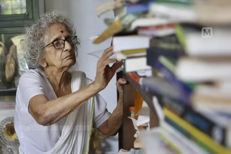 Writer M Leelavathi's house flooded in Kochi, several books destroyed