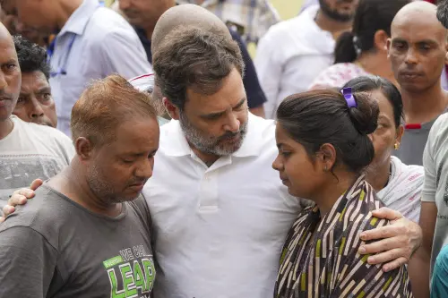 Hathras stampede: RaGa blames administration, urges immediate relief