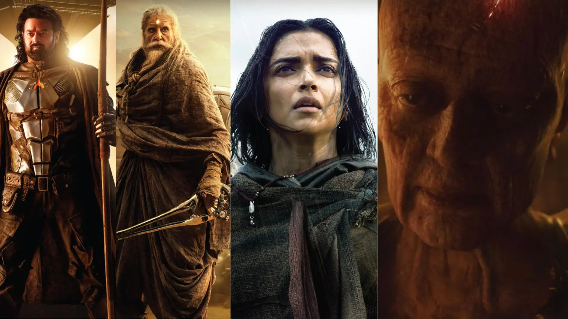 Prabhas, Amitabh Bachchan, Deepika Padukone, Kamal Haasan