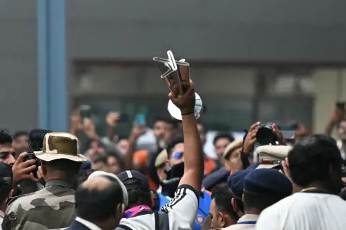 They're home: Fans greet T20 World Cup-winning Indian cricket team at airport | Watch Video