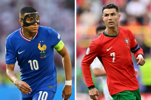 Mbappe, Ronaldo to rub shoulders at Euro quarters: A showdown of giants