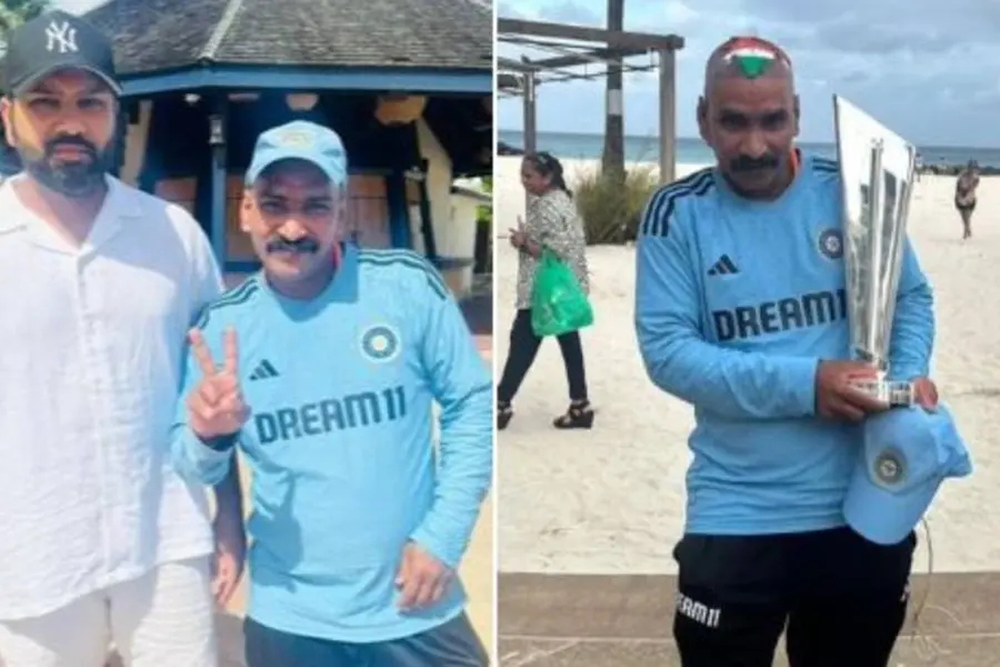 Rohit hands over trophy to die-hard fan Sudhir; Netizens hail Hitman’s humble act
