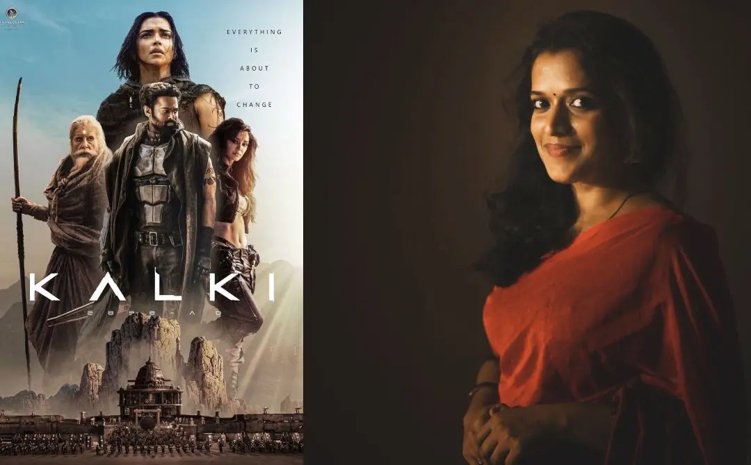 കൽക്കി സിനിമയുടെ പോസ്റ്റർ, നീരജ | ഫോട്ടോ: x.com/Cine_vichaar www.facebook.com/profile.php?id=100016424868406