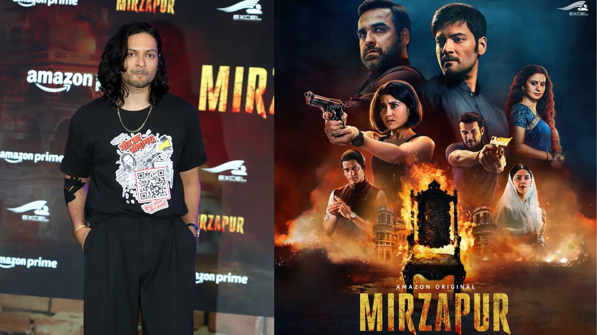Ali Fazal. Mirzapur poster | Photo: PTI