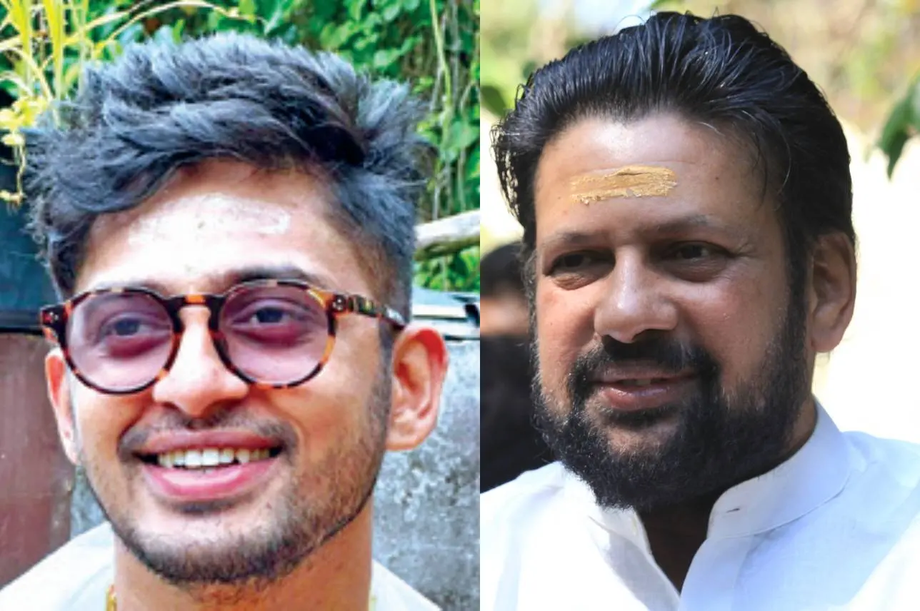 L- Kandararu Brahmadathan R- Kandararu Rajeevaru