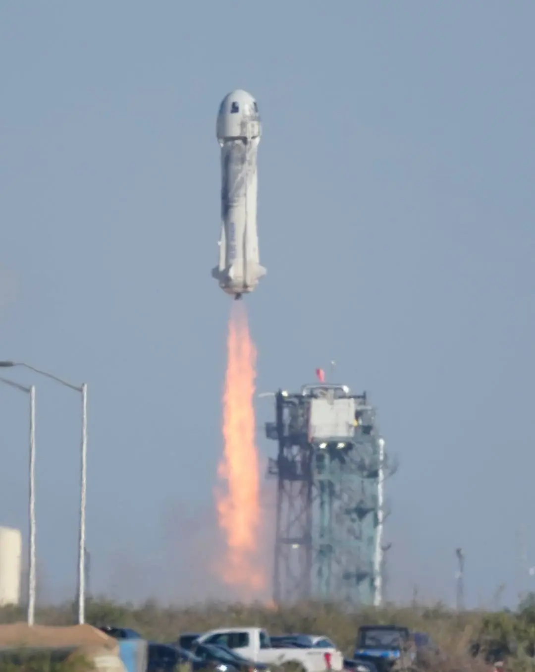 File Photo of Blue Origin's launch in 2021